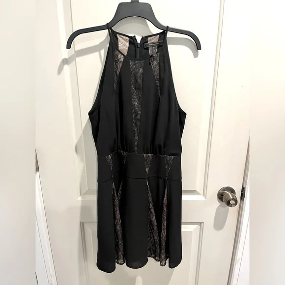 BCBGMaxAzria | Dresses | Black Bcbgmaxazria Lace Dress In Size 4 | Poshmark